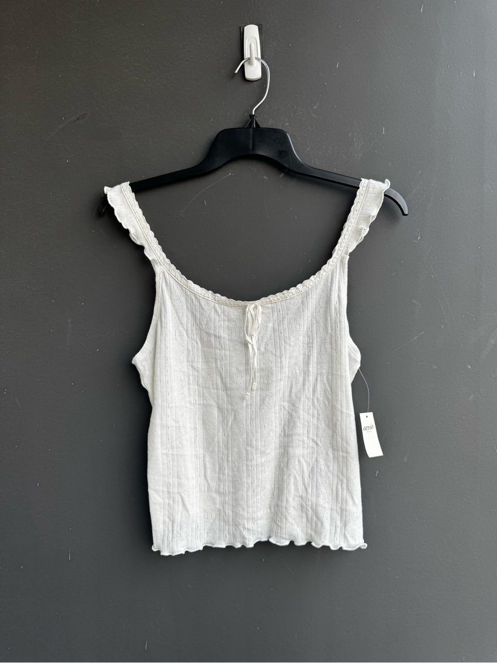 NWT Aerie white womens tank top